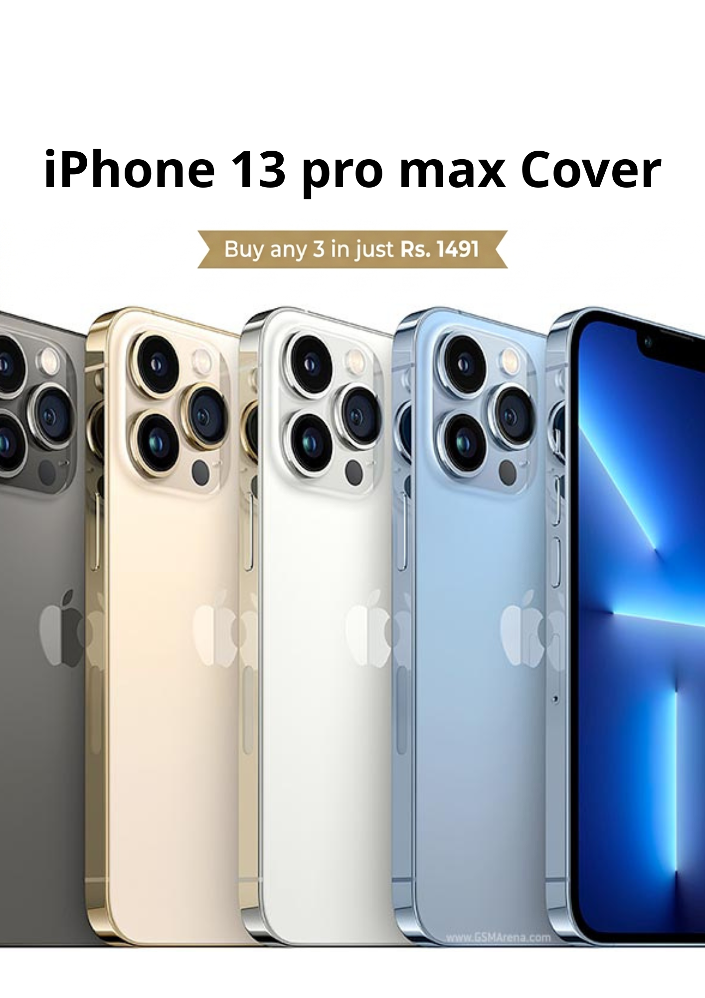iphone 13 pro max - Buy 3 for Rs.1,491