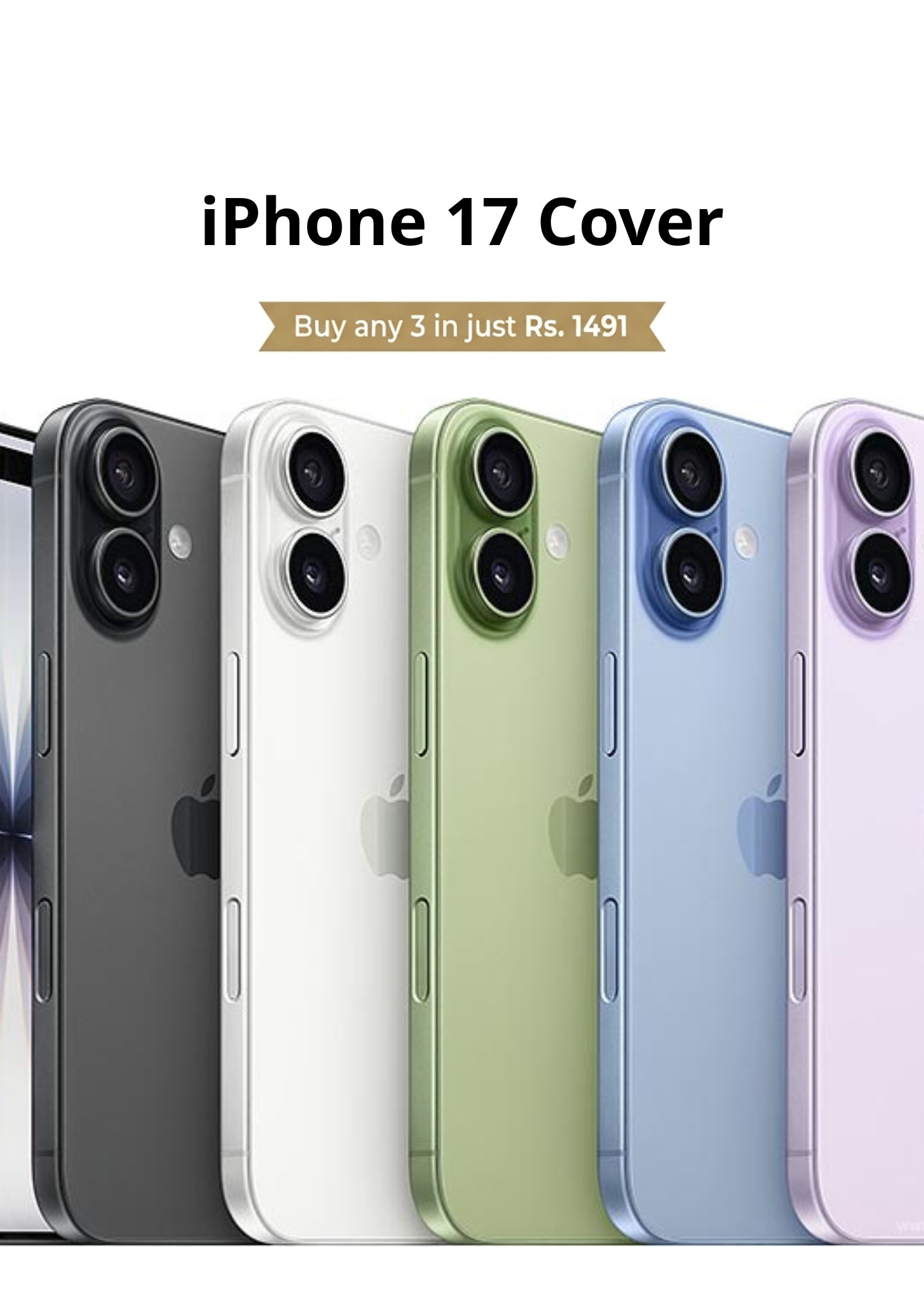 iphone 17 - Buy 3 for Rs.1,491