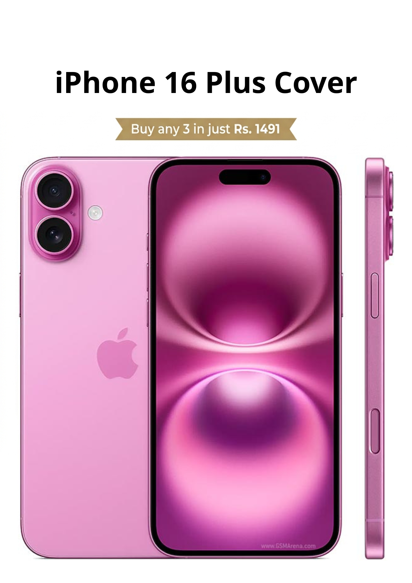 Iphone 16 plus - Buy 3 for Rs.1,491