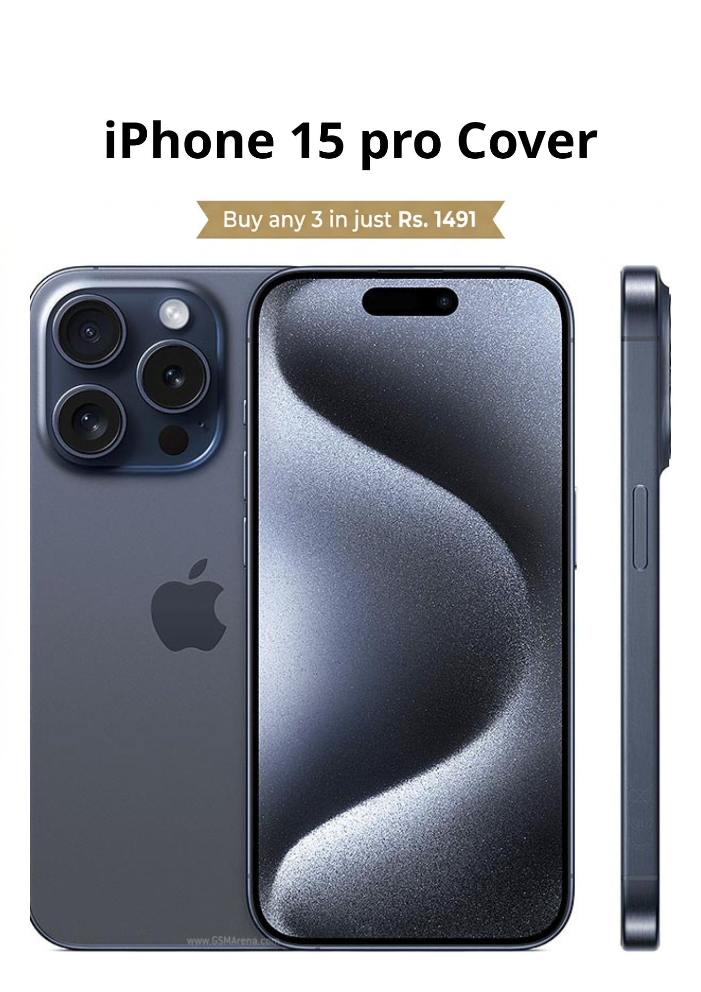 Iphone 15 pro - Buy 3 for Rs.1,491
