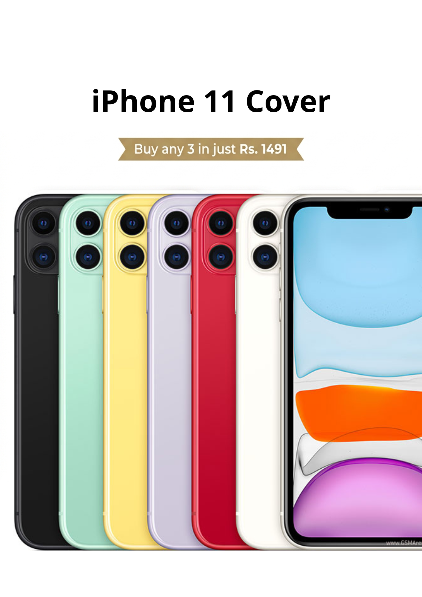 Iphone 11 - Buy 3 for Rs.1,491