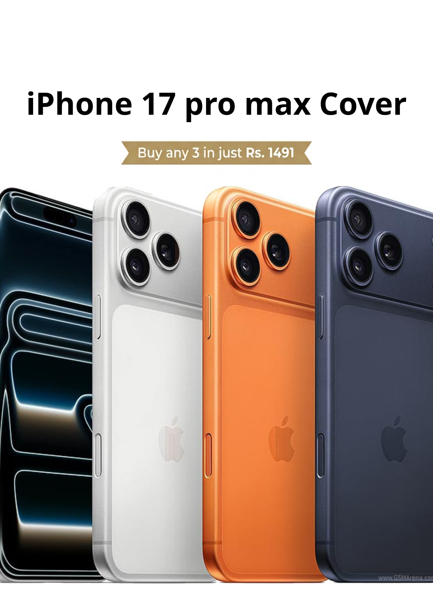 iphone 17 pro max - Buy 3 for Rs.1,491