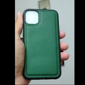 PK166 new mix cases imp green leather