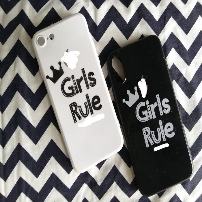 PK078 Colorful Silicon cases girls rule