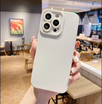 PK148 Silicon case with camera protection white