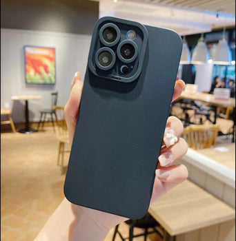 PK148 Silicon case with camera protection black